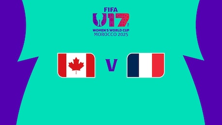 Kanada - Frankreich | Gruppe D | FIFA U-17-Frauen-Weltmeisterschaft Marokko 2025™ | Spiel in voller Länge