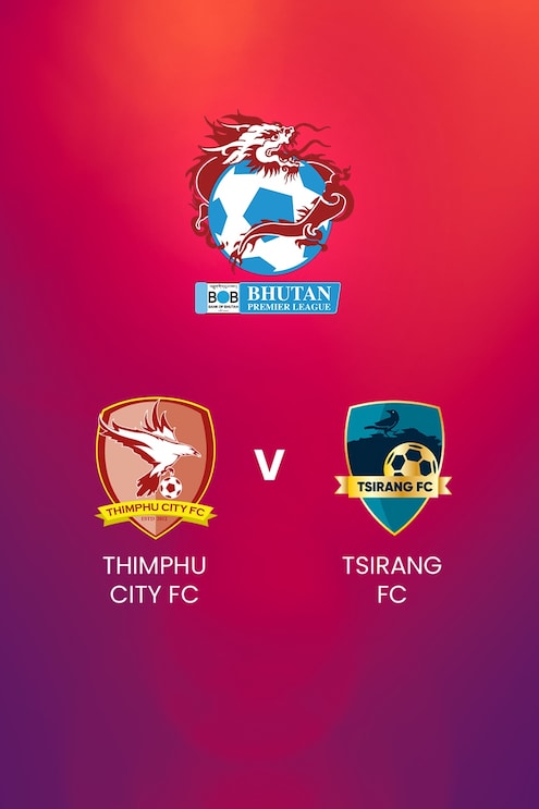 Thimphu City FC x Tsirang FC | Bhutan Premier League | Jogo Completo