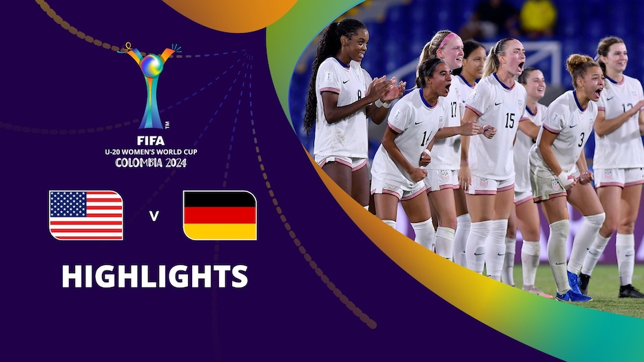 USA - Deutschland | Viertelfinale | FIFA U-20-Frauen-Weltmeisterschaft Kolumbien 2024™ | Highlights