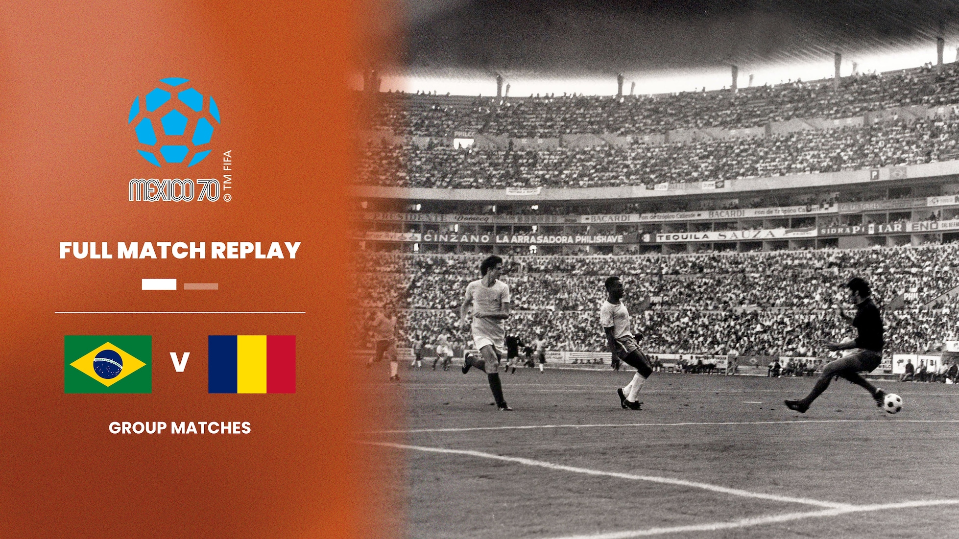 Brasilien - Rumänien | Gruppe 3 | FIFA Fussball-Weltmeisterschaft Mexiko 1970™ | Spiel in voller Länge