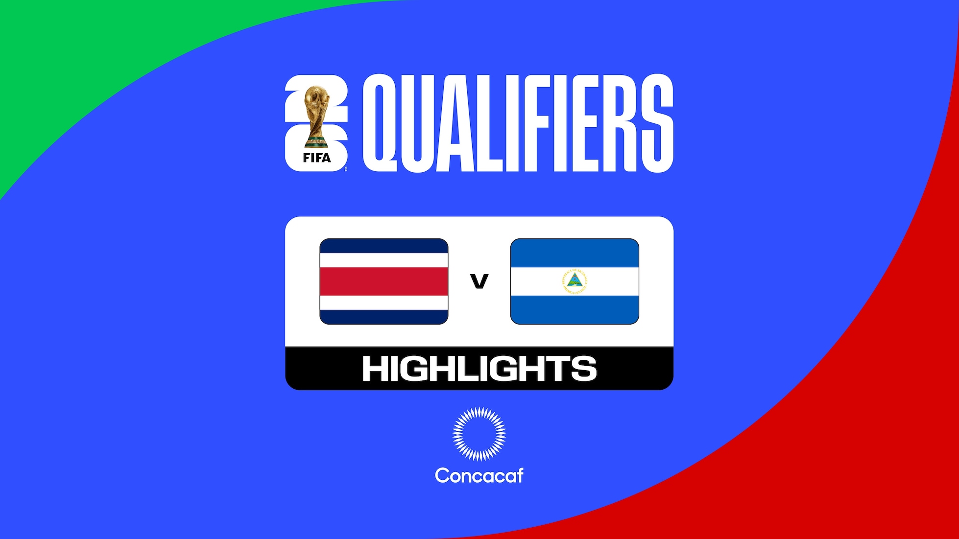Costa Rica v Nicaragua | Third Round | Concacaf Qualifiers | FIFA World Cup 26™ | Highlights