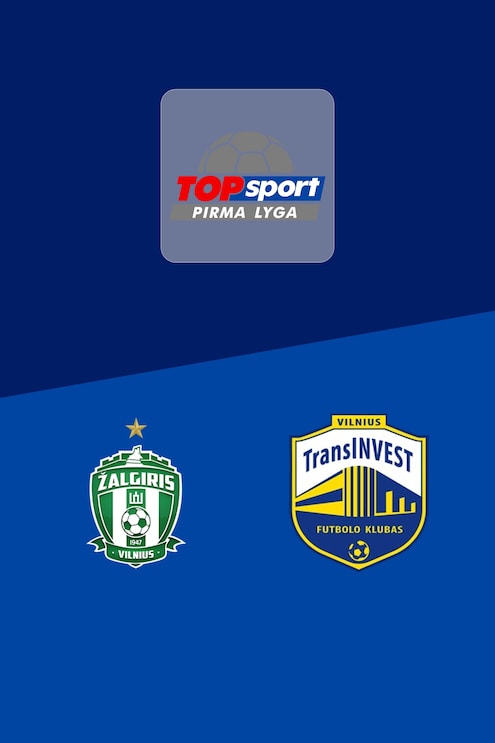 Žalgiris B x TransINVEST | Pirma Lyga 2025 | Jogo completo