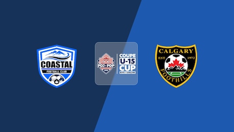 Coastal FC vs Calgary Foothills SC | Boys' 2025 PDP U-15 Cup | Partido completo