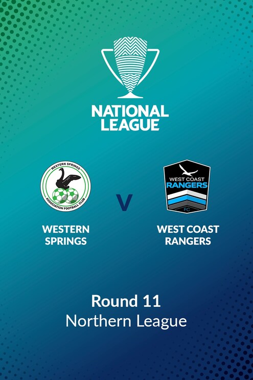 Western Springs v West Coast Rangers | Round 11 | Northern League | Men ...