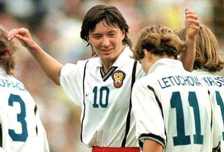 Gol de Natalia Barbachina aos 80' | Japão - Rússia | Copa do Mundo Feminina FIFA 1999, no Estados Unidos