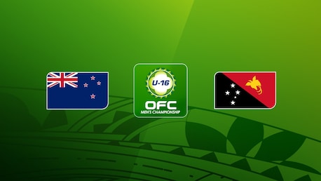 Nueva Zelanda vs Papua New Guinea | Semifinales | Campeonato Masculino Sub-16 de la OFC 2025 | Partido completo