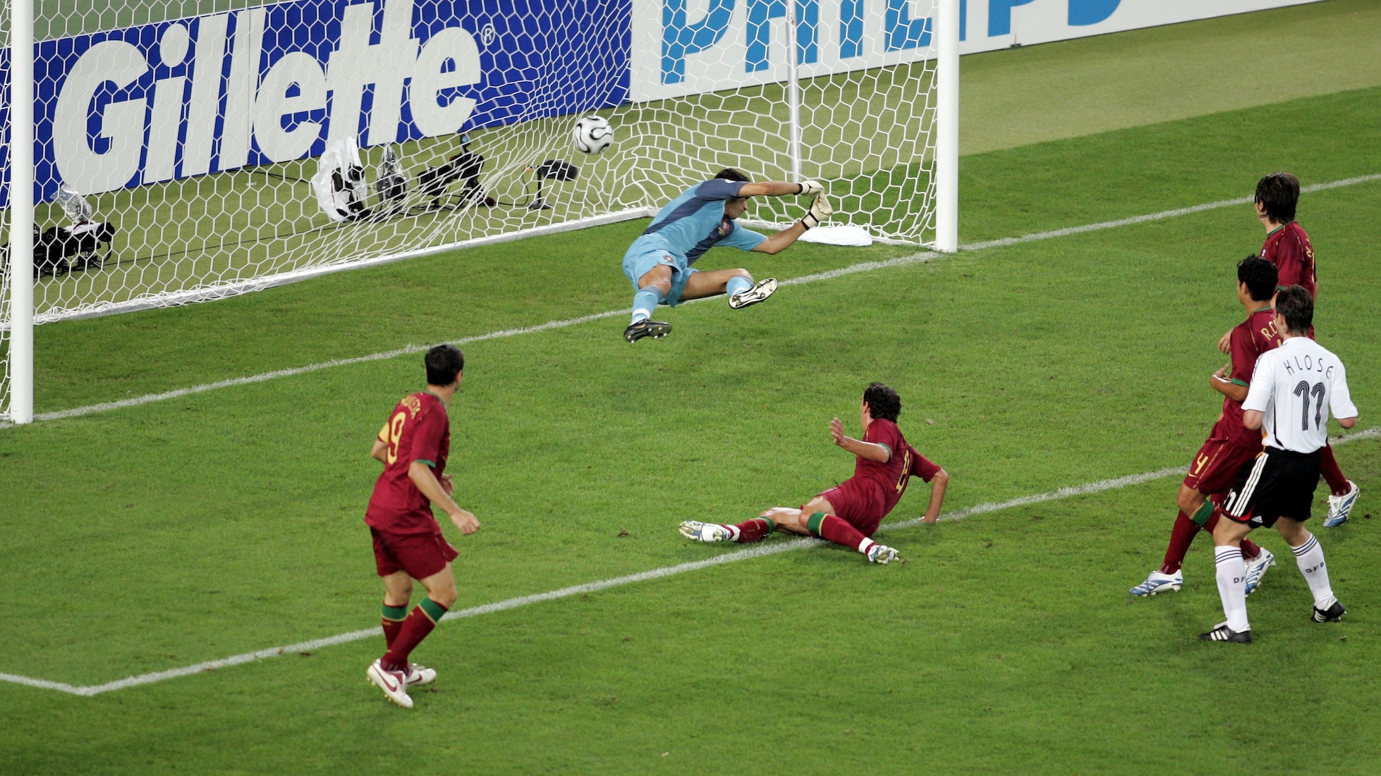 Petit Own Goal 60' | Germany vs Portugal | 2006 FIFA World Cup Germany™