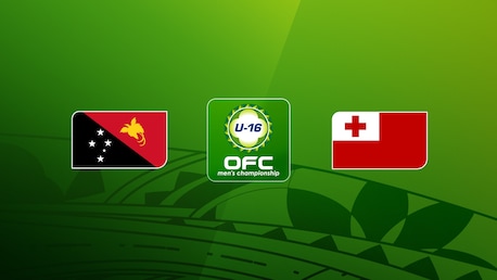 Papua New Guinea vs Tonga | Fase de clasificación | Campeonato Masculino Sub-16 de la OFC 2025 | Partido completo
