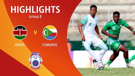 Kenya v Comoros | Group B | HOLLYWOODBETS COSAFA Cup 2024 | Highlights