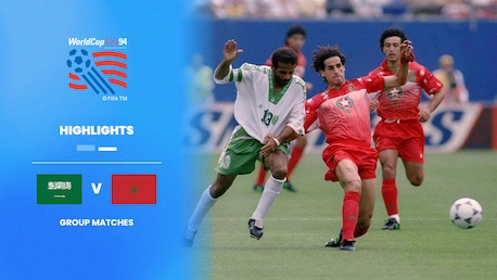 Arabia Saudita - Marocco | Gruppo F | Coppa del Mondo FIFA USA 1994 | Highlights