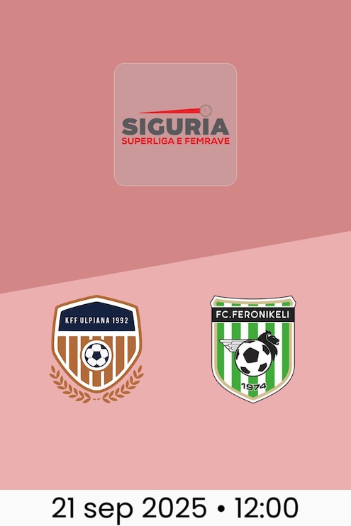 Ulpiana 1992 vs KFF Feronikeli | Superliga Femenina 2025/26