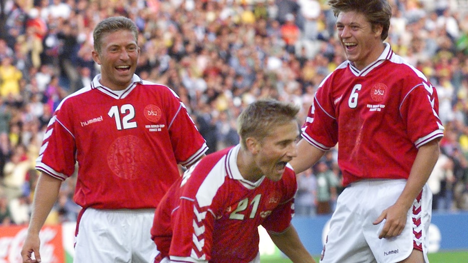 Martin Jørgensen Goal 2' | Brazil vs Denmark | 1998 FIFA World Cup France™
