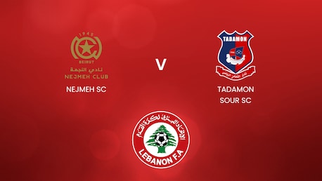 Nejmeh SC vs Tadamon Sour SC | Primera División del Líbano 2024/2025 | Partido completo