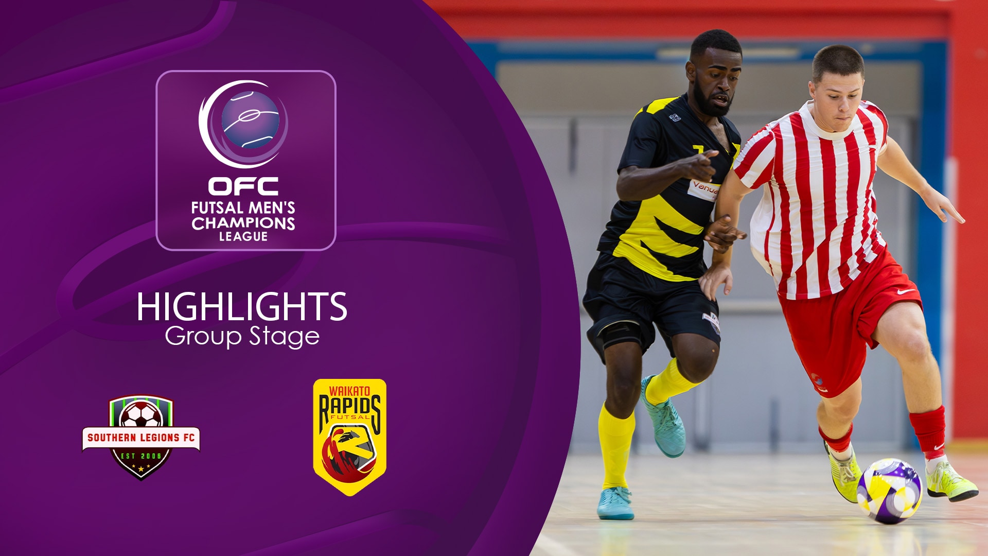 Southern Legions FC - Waikato Rapids | Champions League Maschile di Futsal OFC 2025 | Highlights