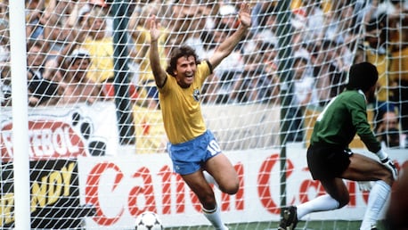 Gol de Zico 12' | Argentina x Brasil | Copa do Mundo FIFA Espanha 1982™