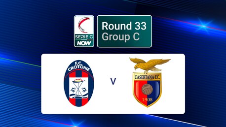 Crotone v Casertana | Serie C NOW | Partido completo
