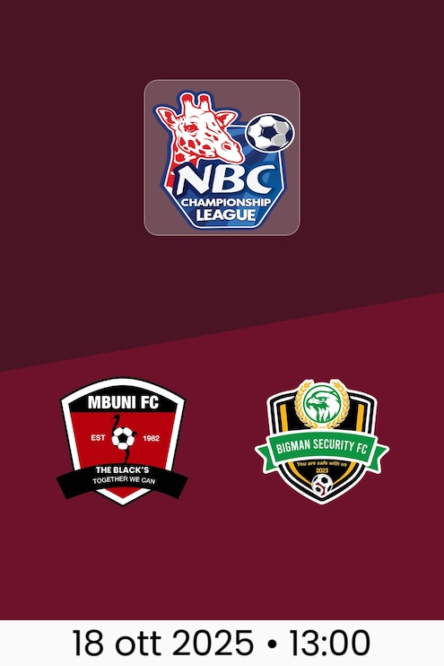 Mbuni FC - Bigman | Tanzania Championship League 2025/26