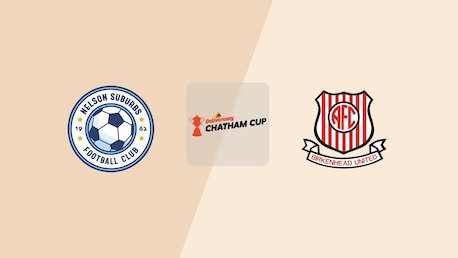 Nelson Suburbs vs Birkenhead United | Cuartos de final | Copa Chatham 2025 | Partido completo