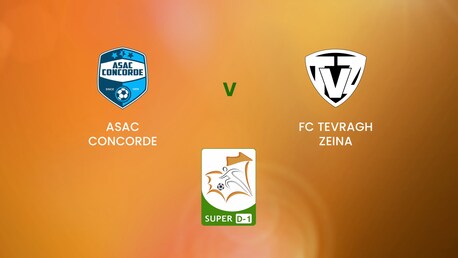 ASAC Concorde x FC Tevragh Zeina | Super D-1 | Mauritania | Jogo Completo