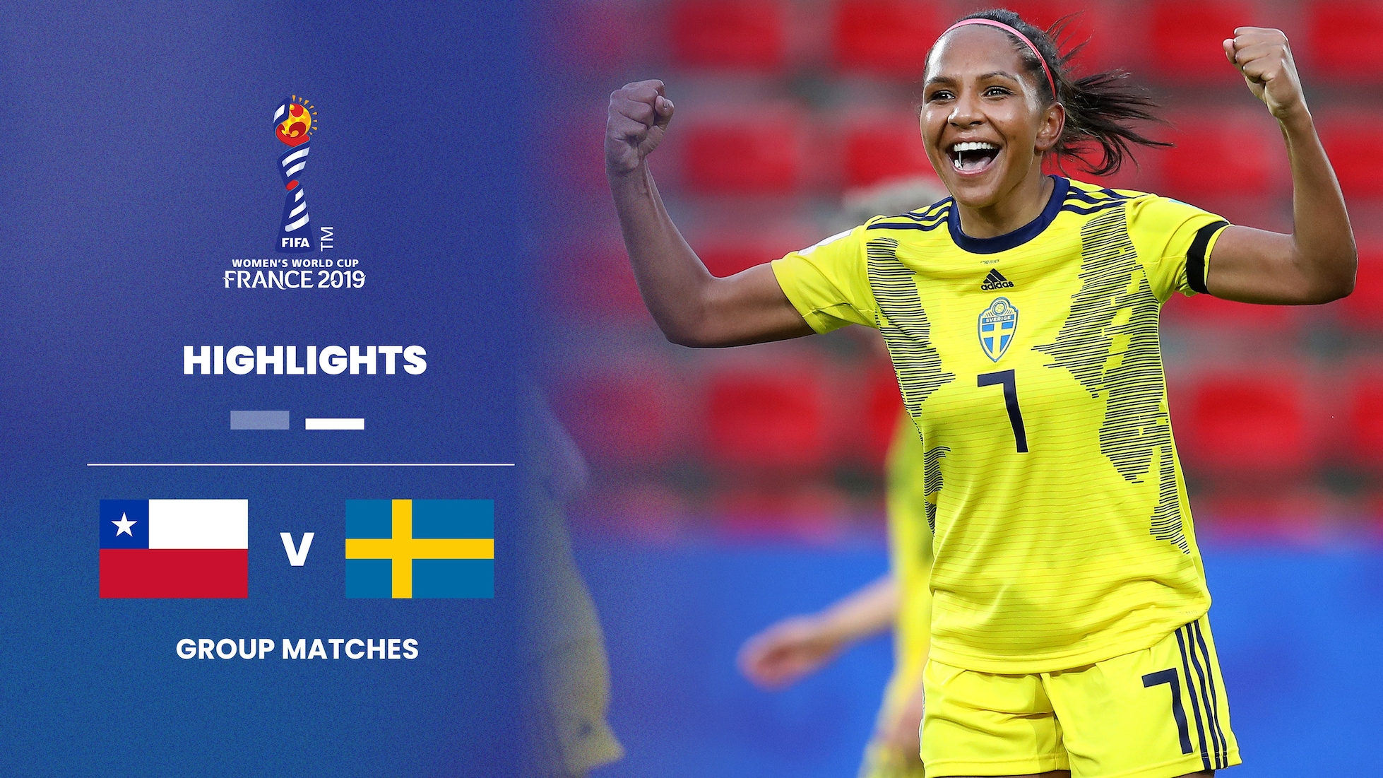 Chile v Sweden | Group F | FIFA Women's World Cup France 2019™ | Highlights