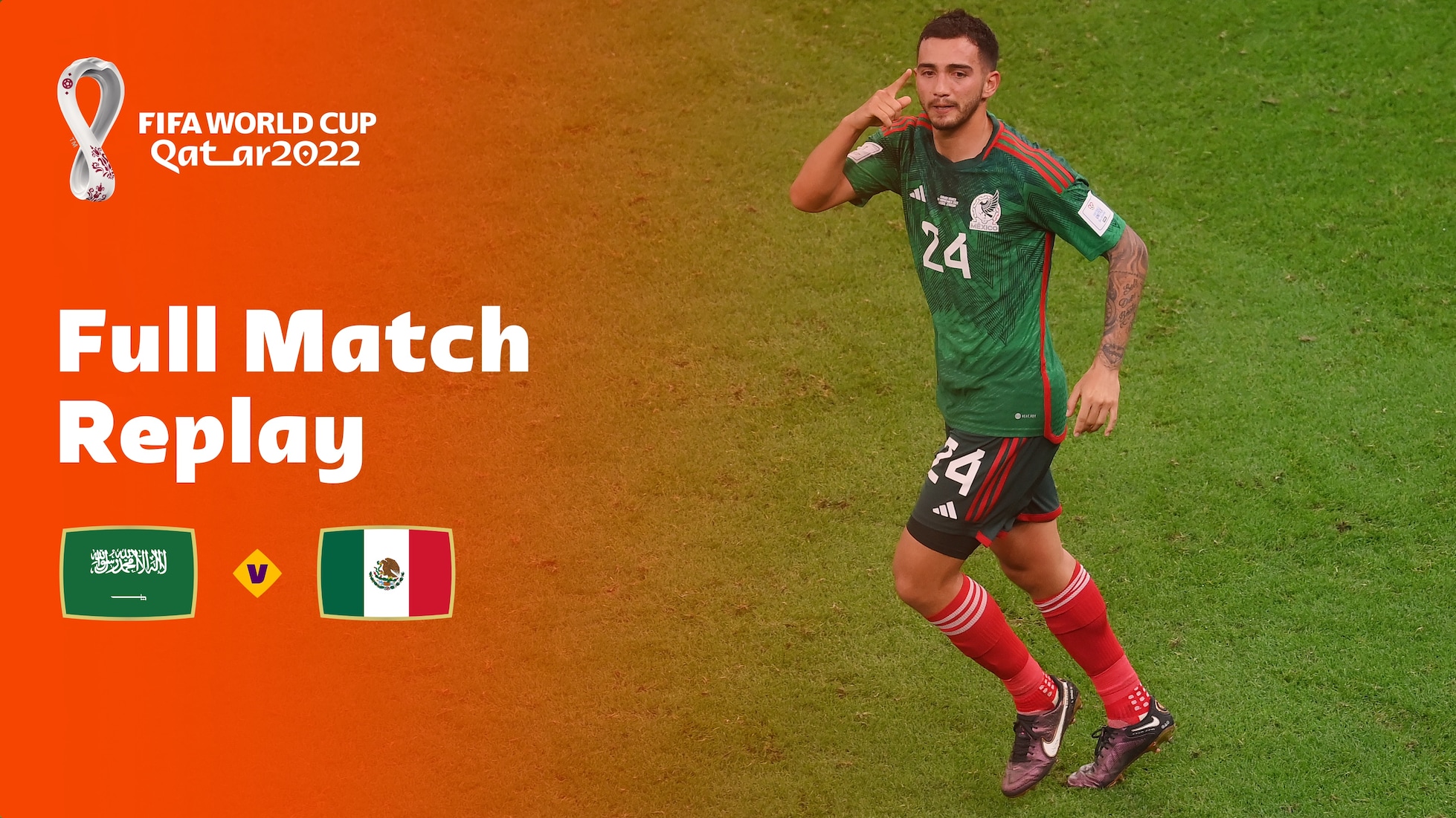 Arabia Saudí vs México | Grupo C | Copa Mundial de la FIFA Catar 2022™ | Partido Completo