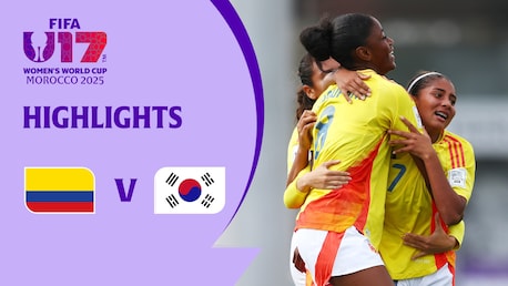 Colombia vs República de Corea | Grupo E | Copa Mundial Femenina Sub-17 de la FIFA Marruecos 2025™ | Highlights
