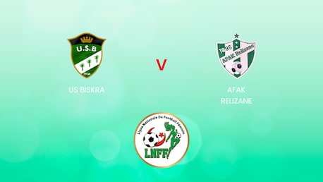 US Biskra vs AFAK Relizane | Championnat National D1 2024/25 | Argelia | Partido completo