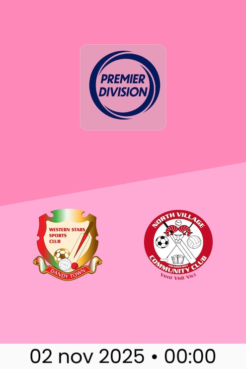 Dandy Town Hornets - North Village Rams | Bermuda Premier Division 2025/26