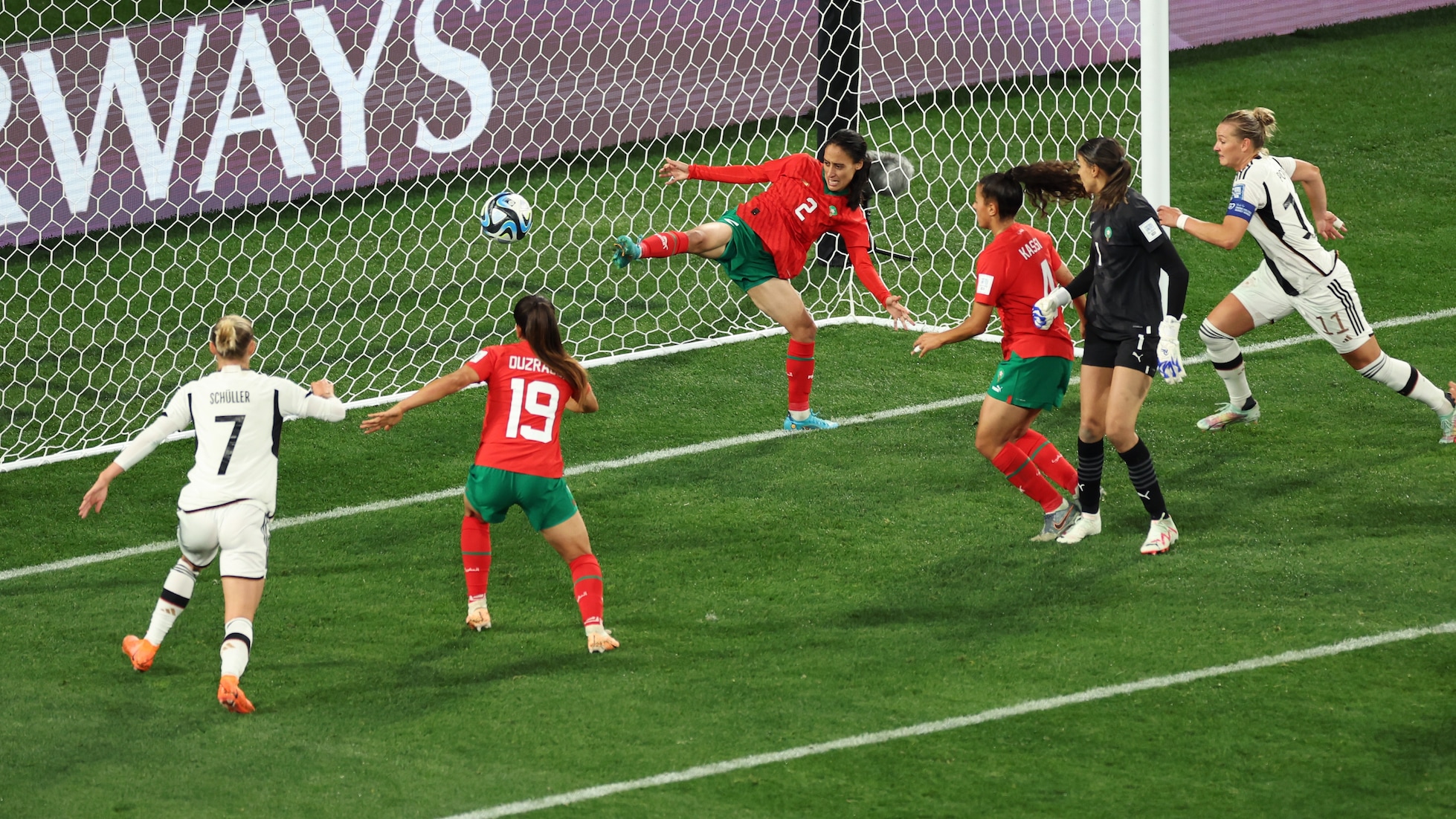 Gol en propia puerta de Yasmin Mrabet 79' | Alemania vs Marruecos | Copa Mundial Femenina de la FIFA Australia & Nueva Zelanda 2023™