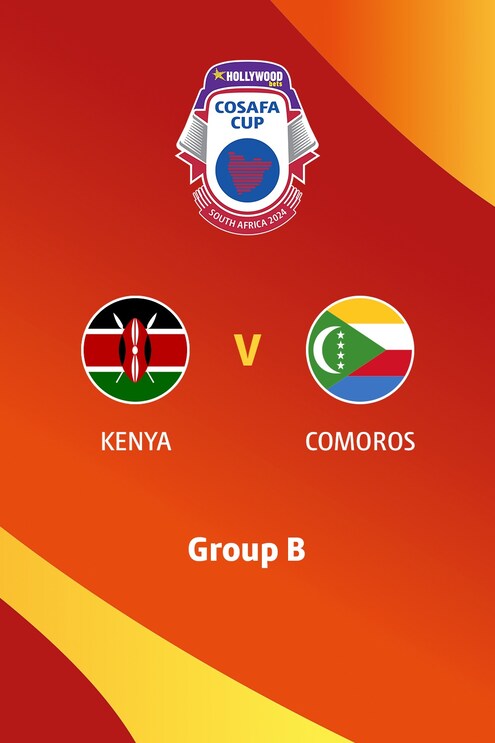 Kenia - Komoren | Gruppe B | HOLLYWOODBETS COSAFA Cup 2024 | Spiel in voller Länge