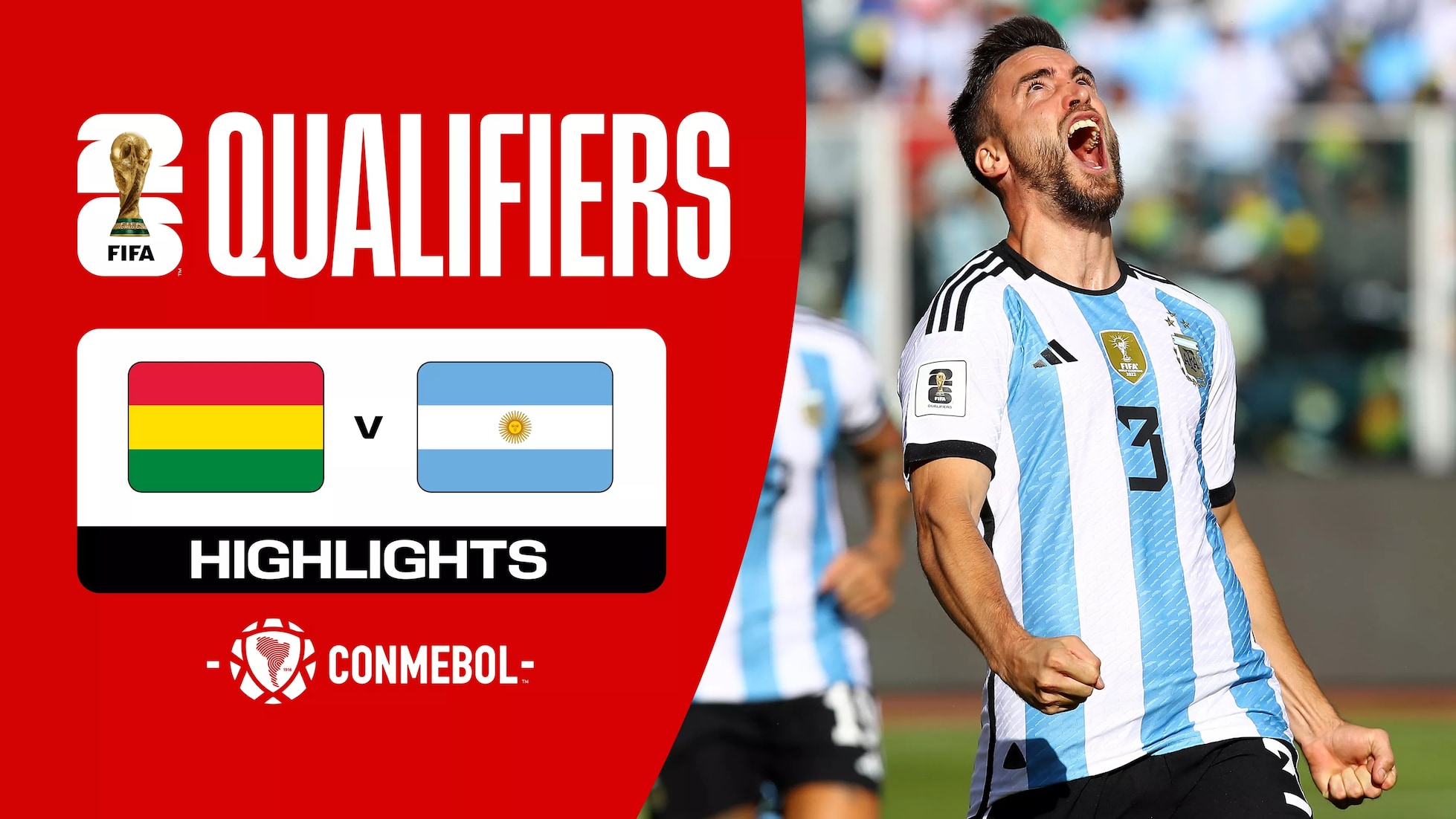 Bolivie - Argentine | Qualifications CONMEBOL | Coupe du Monde de la FIFA 26™ | Meilleurs moments