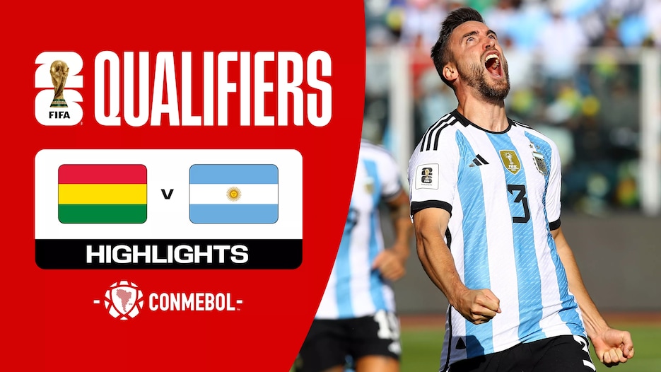 Bolivie - Argentine | Qualifications CONMEBOL | Coupe du Monde de la FIFA 26™ | Meilleurs moments