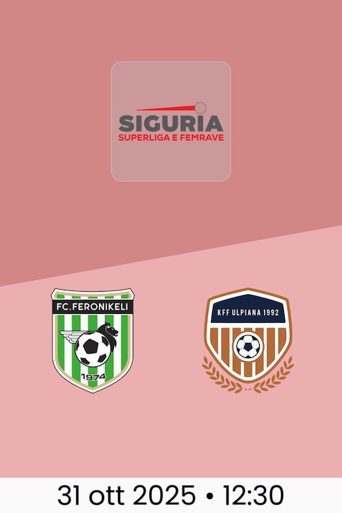 KFF Feronikeli - Ulpiana 1992 | Superlega Femminile 2025/26