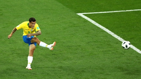 Philippe Coutinho Goal 20' | Brazil v Switzerland | 2018 FIFA World Cup Russia™