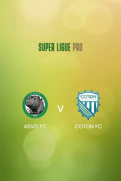 ASVO FC - Coton FC | Super Ligue Pro 2024/25 | Match complet