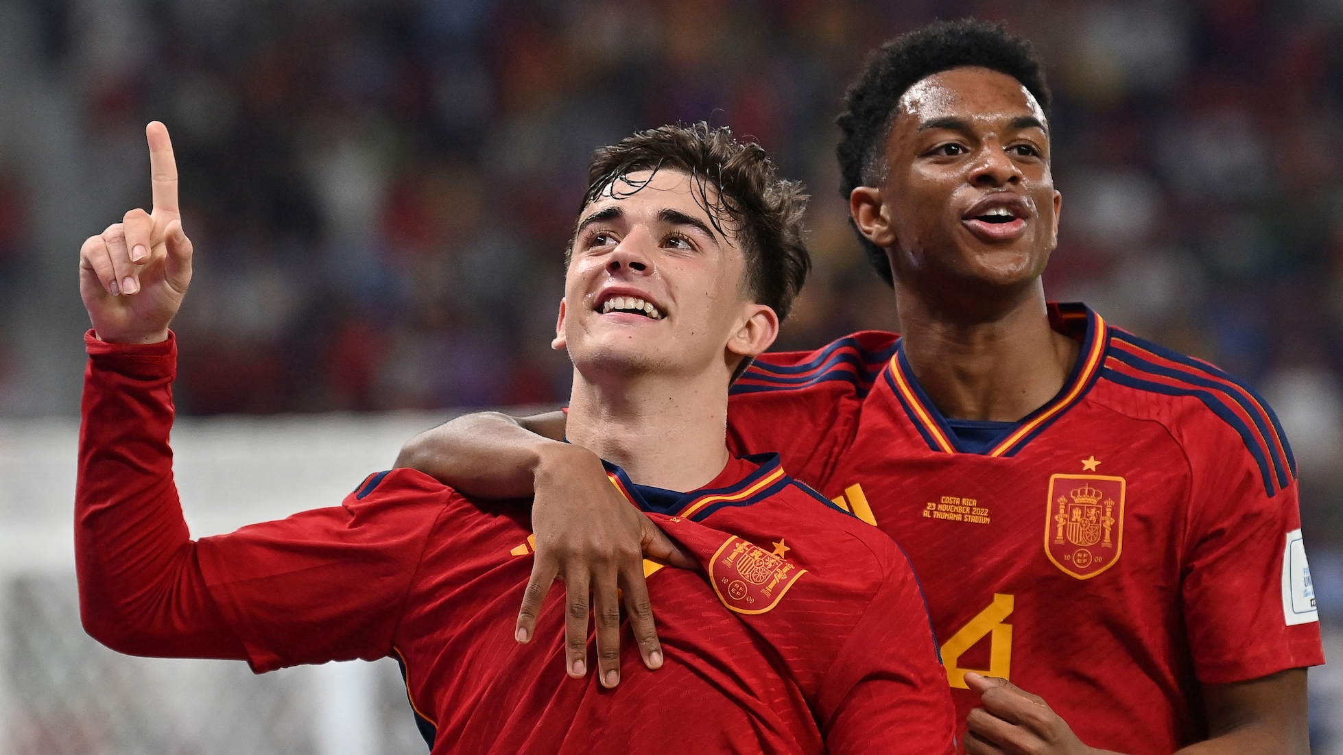 Le but de Gavi 74' | Espagne - Costa Rica | Coupe du Monde de la FIFA, Qatar 2022™