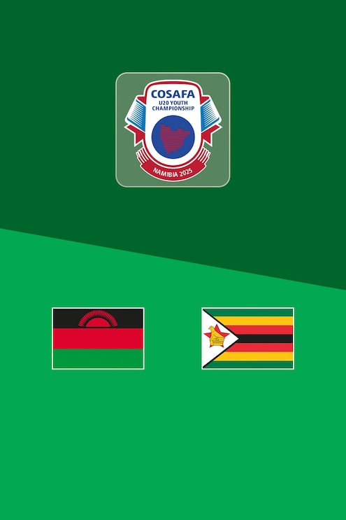 Malawi - Simbabwe | Gruppenphase | COSAFA U-20 Youth Championship 2025 | Spiel in voller Länge