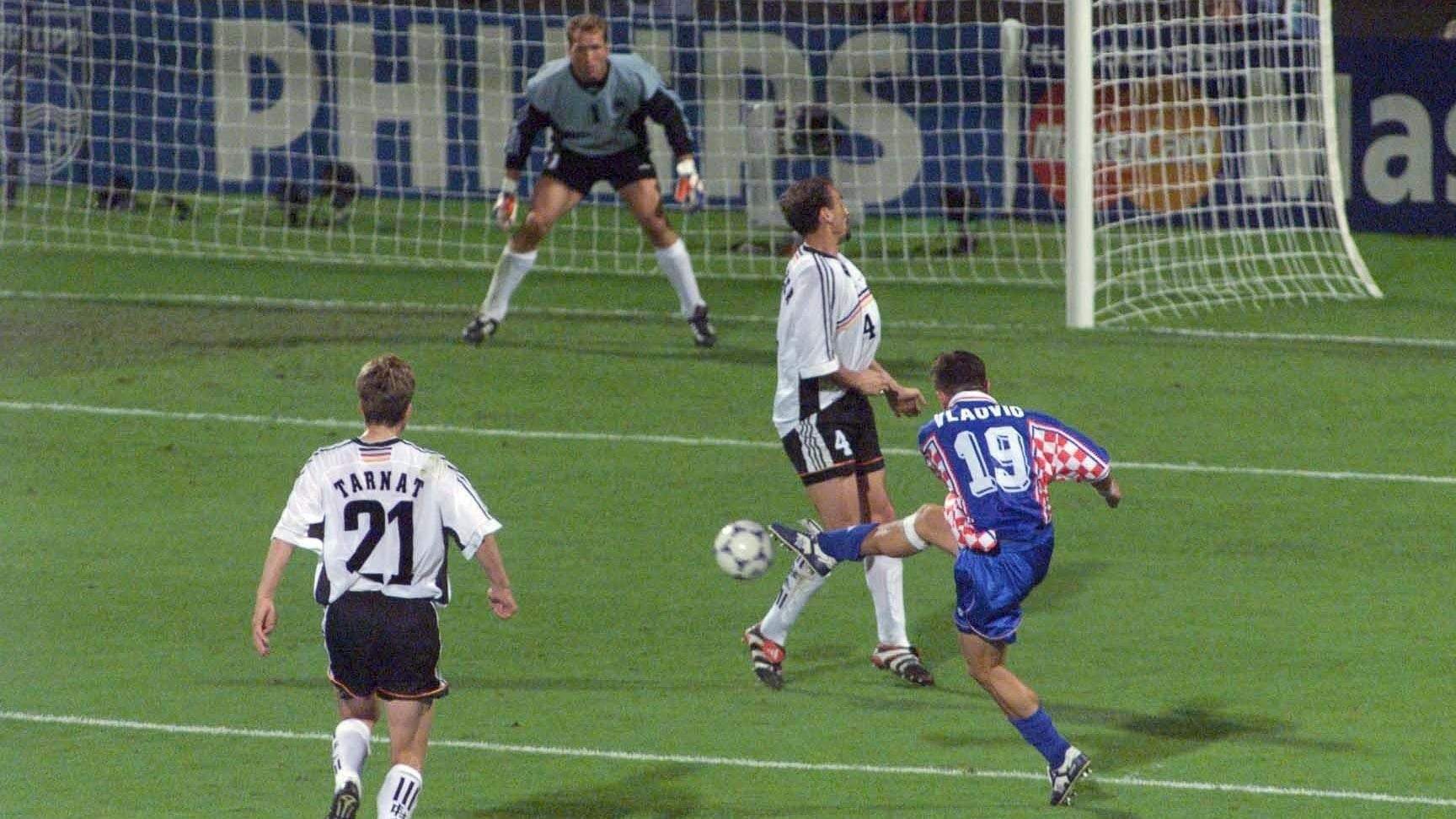 Le but de Goran Vlaović  80' | Allemagne - Croatie | Coupe du Monde de la FIFA, France 1998™