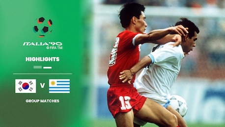 Korea Republic v Uruguay | Group E | 1990 FIFA World Cup Italy™ | Highlights