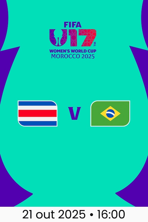 Costa Rica x Brasil | Grupo A | Copa do Mundo Feminina Sub-17 da FIFA Marrocos 2025™