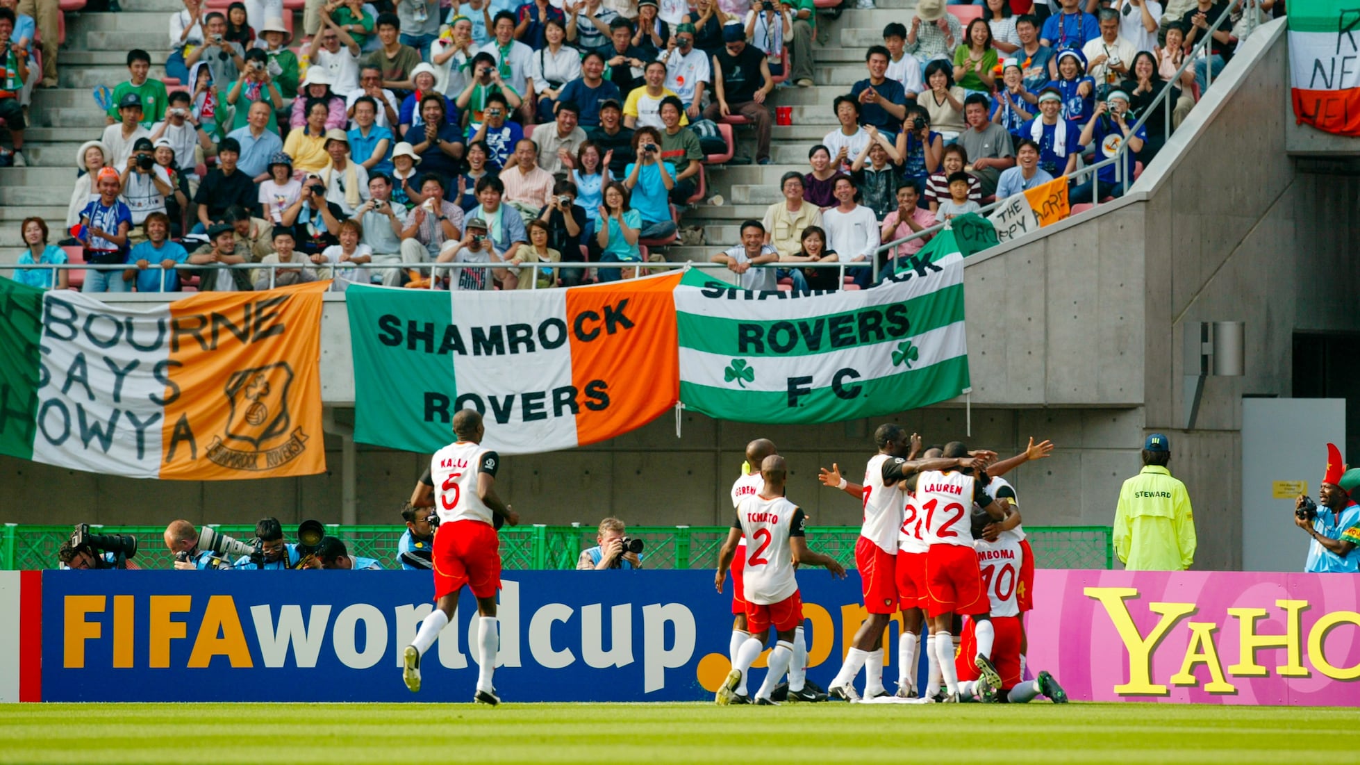 Le but de Patrick M'Boma 39' | République d'Irlande - Cameroun | Coupe du Monde de la FIFA, Corée/Japon 2002™