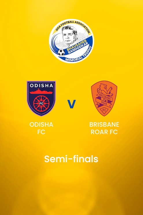 Odisha FC - Brisbane Roar FC | Semifinali | Bhausaheb Bandodkar Memorial Trophy (2nd Edition)| Match completo
