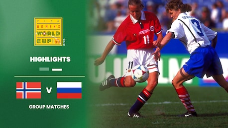 Norvège - Russie | Groupe C | Coupe du Monde de Football Féminin de la FIFA, Etats-Unis 99™ | Résumé vidéo