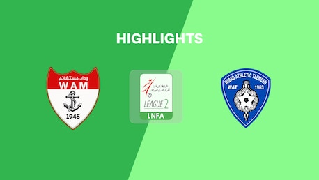 WA Mostaganem - WA Tlemcen | Ligue 2 2025/26 | Highlights