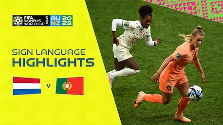 Netherlands v Portugal | Group E | FIFA Women's World Cup Australia & New Zealand 2023™ | Highlights (Sign Language)
