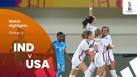Índia x Estados Unidos | Grupo A | Copa do Mundo FIFA Feminina Sub-17 de 2022, na Índia | Melhores momentos