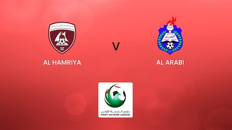 Al Hamriya - Al Arabi | First Division League | Spiel in voller Länge