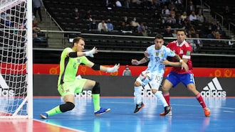 RFU vs Argentina | Cuartos de final | Copa Mundial de Futsal de la FIFA Lituania 2021™ | Highlights