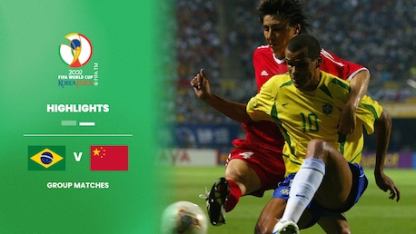 Brasil vs RP China | Grupo C | Copa Mundial de la FIFA Corea/Japón 2002™ | Highlights