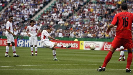 Das Tor von Raouf Bouzaiene 17' | Tunesien - Belgien | FIFA Fussball-Weltmeisterschaft Korea/Japan 2002™